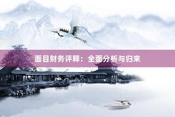 面目财务评释：全面分析与归来